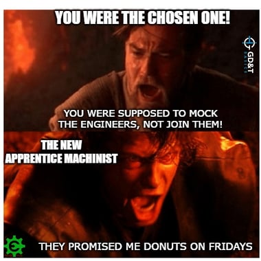 But you were the chosen one!