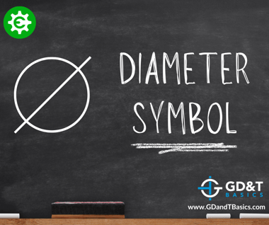 Diameter symbol - socials