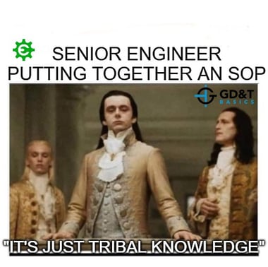 Its just tribal knowledge